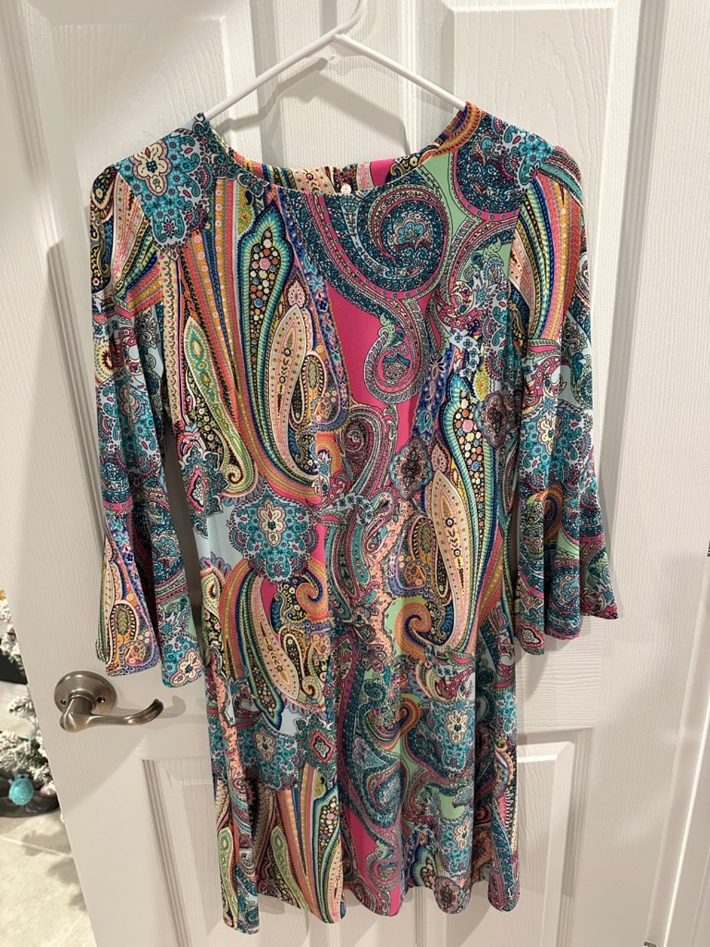 Tommy Hilfiger Pink & Multicolor Paisley Tank